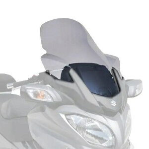 Ermax �c�[�����O �X�N���[�� �_�[�N�X���[�N �X�Y�L �o�[�O�}�� 650 & �G�O�[�N�e�B�u 2013 - 2021 Ermax Touring Screen Dark Smoke Suzuki Burgman 650 & Executive 2013 - 2021 �y���s�A���i�z