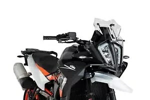 Puig X|[c XN[ tgKX ftN^[ NA KTM 890 SMT 2023 - 2025 Puig Sport Screen Windshield Deflector Clear KTM 890 SMT 2023 - 2025