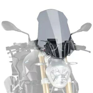 Puig c[O XN[ tgKX CgX[N f vJo[ BMW R1200 R 15 - 18 Puig Touring Screen Windshield Light Smoke Model Clock Cover BMW R1200 R 15 - 18