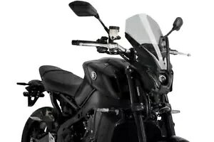Puig c[O XN[ tgKX CgX[N }n MT-09 & SP 2021 - 2023 Puig Touring Screen Windshield Light Smoke Yamaha MT-09 & SP 2021 - 2023