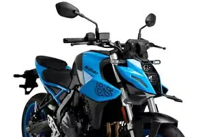 Puig TCh _EtH[X X|C[ EBO }bg ubN XYL GSX-8S 2023 - 2024 Puig Side Downforce Spoilers Wings Matte Black Suzuki GSX-8S 2023 - 2024