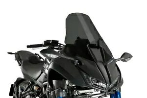 Puig c[O XN[ tgKX fBtN^[ _[NX[N }n Niken 2018 - 2022 Puig Touring Screen Windshield Deflector Dark Smoke Yamaha Niken 2018 - 2022