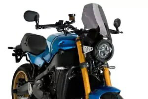 Puig X|[c XN[ tgKX fBtN^[ _[NX[N }n XSR900 2022 - 2024 Puig Sport Screen Windshield Deflector Dark Smoke Yamaha XSR900 2022 - 2024
