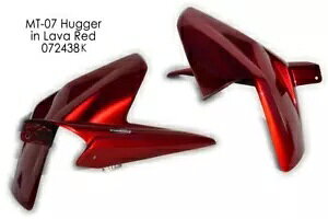 s~bhnK[tF_[}bhK[h^bNobh}nMT-07 2013 - 2024 Pyramid Hugger Fender Mudguard Metallic Lava Red Yamaha MT-07 2013 - 2024
