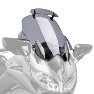 Puig c[O XN[ tgKX & oCU[ CgX[N }n FJR 1300 2013 - 2022 Puig Touring Screen Windshield & Visor Light Smoke Yamaha FJR 1300 2013 - 2022