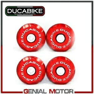 �t���[�� �L���b�v �A���~�j�E�� ���b�h TTNHM01A Ducabike Ducati Hypermotard 821 2013 - 2015 Frame Caps in Aluminium Red TTNHM01A Ducabike Ducati Hypermotard 821 2013 - 2015