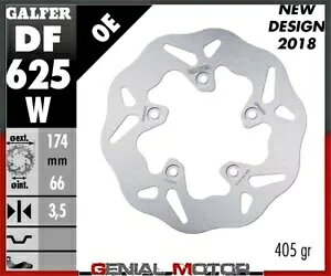 Galfer ���A �u���[�L �f�B�X�N WAVE FIXED 174x3mm ITALJET DRAGSTER 180 2000 Galfer Rear Brake Disc WAVE FIXED 174x3mm ITALJET DRAGSTER 180 2000 �y���s�A���i�z