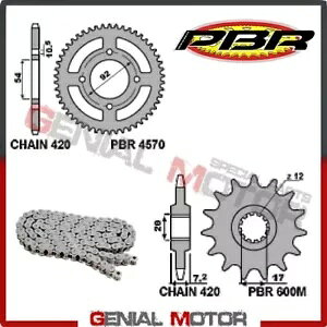EK2854 `F[ƃXvPbgLbg 12 / 60 / 420 PBR }n TZR 2015 - 2016 EK2854 Chain and Sprockets Kit 12 / 60 / 420 PBR YAMAHA TZR 2015 - 2016
