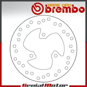 �u���[�L �f�B�X�N �Œ� Brembo Serie Oro ���A �A�v�����A Sr 150 1999 - 2003 �p Brake Disc Fixed Brembo Serie Oro Rear for Aprilia Sr 150 1999 - 2003 �y���s�A���i�z