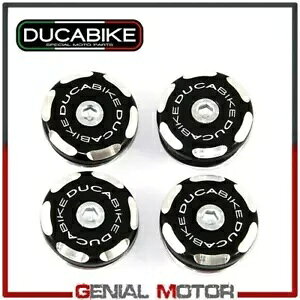 @BHA~jE CNC t[ Lbv Ducabike Ducati Monster 750 1996 - 2002 Frame Caps in Machined Aluminum CNC Bk Ducabike Ducati Monster 750 1996 - 2002