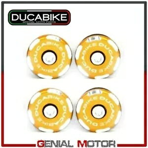 �t���[�� �L���b�v �A���~�j�E�� �S�[���h TTMSR02B Ducabike Ducati Monster S4RS 2003 - 2008 Frame Caps in Aluminium Gold TTMSR02B Ducabike Ducati Monster S4RS 2003 - 2008