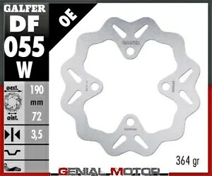 Galfer u[LfBXN A EF[u Œ 190x3.5 mm z_ X8r-s 1998- Galfer brake discs rear wave fixed 190x3.5 mm Honda X8r-s 1998-