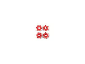 Lbgt[vObh Ducabike Ducati Monster 600 1994 - 2002 R02A Kit Frame Plugs Red Ducabike For Ducati Monster 600 1994 - 2002 R02A