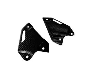 Genial Motor cCJ[{q[K[h Kawasaki Z900 2017 - 2018 Genial Motor Twill Glossy Carbon Heel Guards for Kawasaki Z900 2017 - 2018