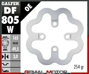Galfer ���A �u���[�L �f�B�X�N WAVE FIXED 165x3mm BETA REV 3 125 2006 Galfer Rear Brake Disc WAVE FIXED 165x3mm BETA REV 3 125 2006 �y���s�A���i�z