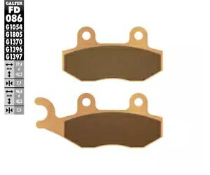 2018 Galfer FANTIC ENDURO PERFORMANCE 50 FD086 �t�����g �u���[�L �X�g���b�v- 2018 Galfer FANTIC ENDURO PERFORMANCE 50 FD086 front brake strap- �y���s�A���i�z