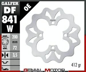 Galfer �t�����g �u���[�L�f�B�X�N �E�F�[�u�Œ� 200x3,5mm���}�n YXR700 RHINO 4X4 DER/�E 2008 Galfer Front BrakeDisc WAVE FIXED 200x3,5mmYAMAHA YXR700 RHINO 4X4 DER/RIGHT2008 �y���s�A���i�z