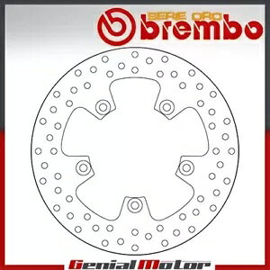 �u���[�L�f�B�X�N�Œ�u�����{�Z���G�I�����A�h�D�J�e�B 999 S 998 2003 - 2007 Brake Disc Fixed Brembo Serie Oro Rear for Ducati 999 S 998 2003 - 2007