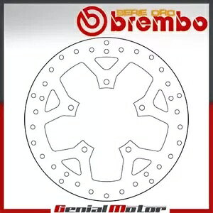 �u���[�L�f�B�X�N�Œ�u�����{�Z���G�I���t�����g�v�W���[�T�e���X 500 2006 - 2009 Brake Disc Fixed Brembo Serie Oro Front for Peugeot Satelis 500 2006 - 2009 �y���s�A���i�z