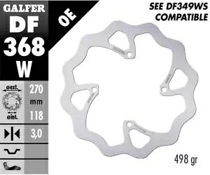 Galfer �t�����g �u���[�L �f�B�X�N WAVE FIXED 270x3mm SUZUKI RM 250 Z 2019 Galfer Front Brake Disc WAVE FIXED 270x3mm SUZUKI RM 250 Z 2019 �y���s�A���i�z