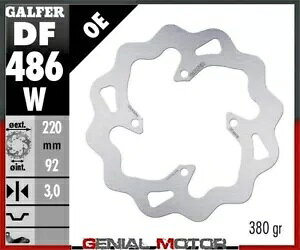 Galfer tg u[L fBXN EF[uŒ 220x3mm }n DT 50 LCD 1996-2003 Galfer Front Brake Disc WAVE FIXED 220x3mm YAMAHA DT 50 LCD 1996-2003
