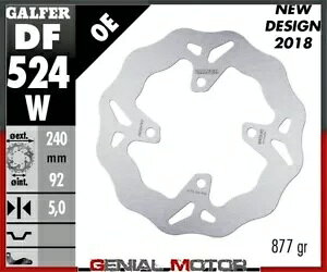 Galfer Au[LfBXN EF[uŒ 240x5mm }n X - MAX 250 2005-2009 Galfer Rear Brake Disc WAVE FIXED 240x5mm YAMAHA X - MAX 250 2005-2009