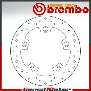 u[L fBXN Œ Brembo Serie Oro A Kymco Xciting 250 2005 - 2008 p Brake Disc Fixed Brembo Serie Oro Rear for Kymco Xciting 250 2005 - 2008