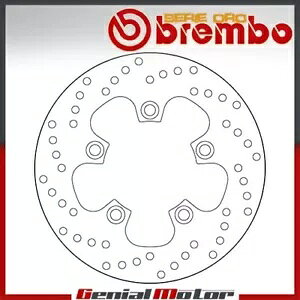 u[LfBXNŒu{ZGIAXYL Gsx R 750 2006 - 2007 Brake Disc Fixed Brembo Serie Oro Rear for Suzuki Gsx R 750 2006 - 2007