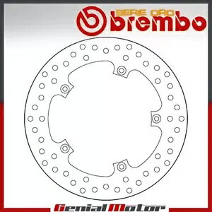 u[LfBXNŒu{ZGIApvW[WI Rs 125 2007 - 2008 Brake Disc Fixed Brembo Serie Oro Rear for Peugeot Geo Rs 125 2007 - 2008