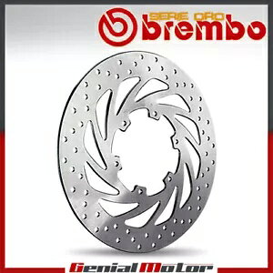 �u���[�L�f�B�X�N �Œ�u�����{ �Z���G�I�� �t�����g �f���r �����u�� 250 2009 - 2012�p Brake Disc Fixed Brembo Serie Oro Front for Derbi Rambla 250 2009 - 2012 �y���s�A���i�z