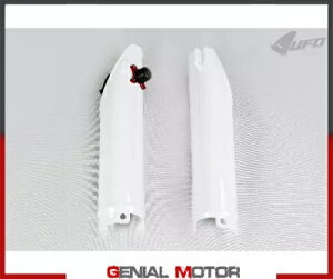 tH[NXC_[veN^[+NCbNX^[B Ufo vXg z_ Cr 250 2002 - 2007 zCg GS Fork Slider Protectors + Quick Star. Ufo Plast Honda Cr 250 2002 - 2007 White GS