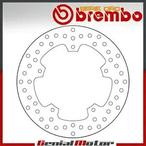 �u���[�L�f�B�X�N �Œ� Brembo Serie Oro ���A�p Bmw S 1000 R 1000 2014 - 2016 Brake Disc Fixed Brembo Serie Oro Rear for Bmw S 1000 R 1000 2014 - 2016 �y���s�A���i�z