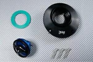 u[ NCbN L[X 1/4 ^[R^N KX Lbv }n MT07 MT-07 2014-2020 Blue Quick Keyless 1/4 Turn Fuel Tank Gas Cap YAMAHA MT07 MT-07 2014-2020
