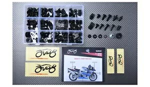 �g�����l�W�⑫�Z�b�g �R���v���[�g �u���b�N SUZUKI TLR 1000 TL1000R...- Trim screws supplementary set complete black SUZUKI TLR 1000 TL1000R...- �y���s�A���i�z