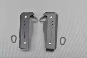 �z�Ɏ_���A���~�j�E�� �N�[���[ �g���� �u���b�N ���}�n MT07 MT-07 2018-2020- Anodized Aluminum Cooler Trims Black Yamaha MT07 MT-07 2018-2020- �y���s�A���i�z