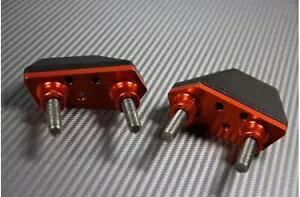 pbh/ی샍[[ J[ IW KAWASAKI Z750R Z-750R 2011-2013- Pads / protective rollers color orange KAWASAKI Z750R Z-750R 2011-2013-