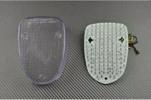 LED �u���[�L���C�g/�e�[�����C�g �����d���t�� �N���A ���}�n ���C�����X�^�[ 1300 XVZ 1996-2008- LED brake light / taillight with flashlight clear YAMAHA ROYAL STAR 1300 XVZ 1996-2008- �y���s�A���i�z