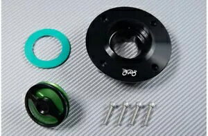 O[ NCbN L[X 1/4 ^[R^N KX Lbv XYL GS / GSF 500 1989-2010 Green Quick Keyless 1/4 Turn Fuel Tank Gas Cap SUZUKI GS / GSF 500 1989-2010