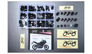 glW⑫Zbg ubN }n MT09 MT-09 TRACER 900 2016...- Trim Screws Supplemental Set Black Yamaha MT09 MT-09 TRACER 900 2016...-