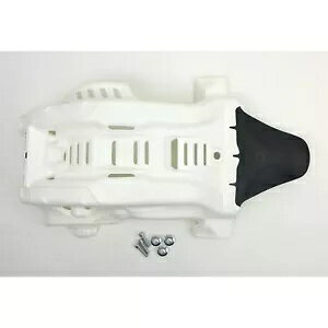 Acerbis �X�L�b�h �v���[�g - �z���C�g/�u���b�N - KTM OPEN BOX 2791681035 Acerbis Skid Plate - White/Black - For KTM OPEN BOX 2791681035 �y���s�A���i�z