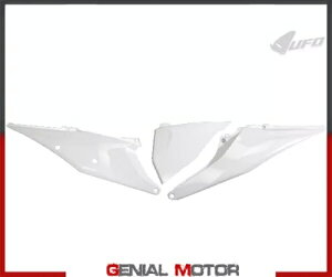 TChpl Ufo Plast Ktm Exc-F Sf 2020 - 2021 zCg KA-KT 09347 Side Panels Ufo Plast For Ktm Exc-F All Models 2020 - 2021 White KA-KT 09347