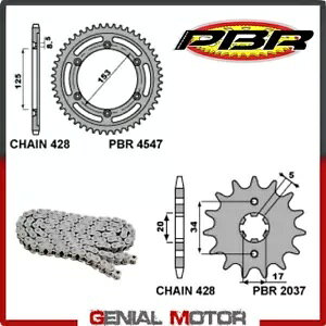 EK1582 `F[ƃXvPbgLbg 17 / 54 / 428 PBR z_ XR L 2003 - 2008 EK1582 Chain and Sprockets Kit 17 / 54 / 428 PBR HONDA XR L 2003 - 2008
