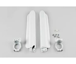 gNX tH[N Jo[ UFO PLAST tH[N Paioli zCg- Motocross Fork Covers UFO PLAST forks Paioli White-