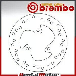 �u���[�L�f�B�X�N�Œ�u�����{�Z���G�I�����A���}�n�e�I S 125 1999 - 2002 Brake Disc Fixed Brembo Serie Oro Rear for Yamaha Teo S 125 1999 - 2002 �y���s�A���i�z