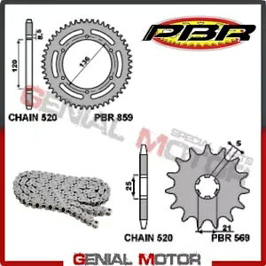 EK2865 `F[ƃXvPbgLbg 16 / 40 / 520 PBR }n RZ 1984 - 1991 EK2865 Chain and Sprockets Kit 16 / 40 / 520 PBR YAMAHA RZ 1984 - 1991