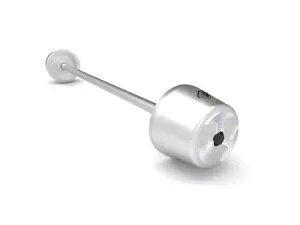 XCOA[یVo[ Ducabike Ducati Desertx 2022 - 2023 L01E Swingarm Protection Silver Ducabike For Ducati Desertx 2022 - 2023 L01E