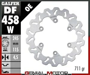 Galfer Au[LfBXN EF[uŒ 245x4mm }n YZF 750 RASP 1993-1995 Galfer Rear Brake Disc WAVE FIXED 245x4mm YAMAHA YZF 750 R, SP 1993-1995