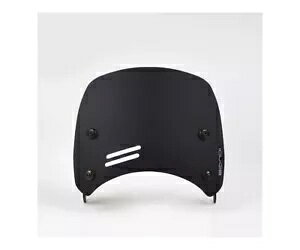 Biondi �t�����g�K���X �T�e�� �}�b�g �u���b�N 8010392 MOTO GUZZI V9 BOBBER 2016 - 2021 �p Biondi Windshield Satin Matt Black 8010392 for MOTO GUZZI V9 BOBBER 2016 - 2021
