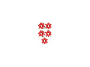 Lbg t[ vO bh Ducabike t@[ Ducati 916 1994 - 1999 2A3- Kit Frame Plugs Red Ducabike Fur Ducati 916 1994 - 1999 2A3-