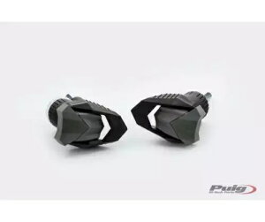 PUIG �t�H�[�� �p�b�h R19 �X�Y�L GSX-S 125 2017 - 2024 �u���b�N- PUIG Fall Pads R19 SUZUKI GSX-S 125 2017 - 2024 Black- �y���s�A���i�z